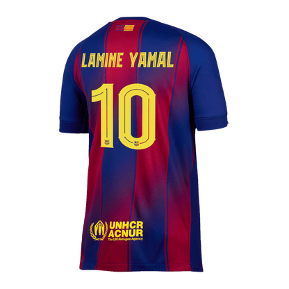 LAMINE YAMAL #10 Barcelona Thuisshirt 2025/26 - UCL