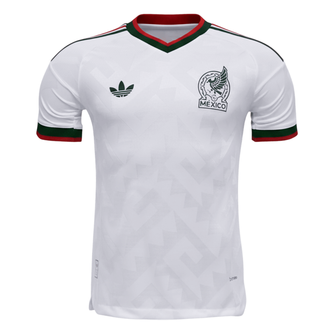 Mexico Uit Thuisshirt WK 2026 Wit Speler