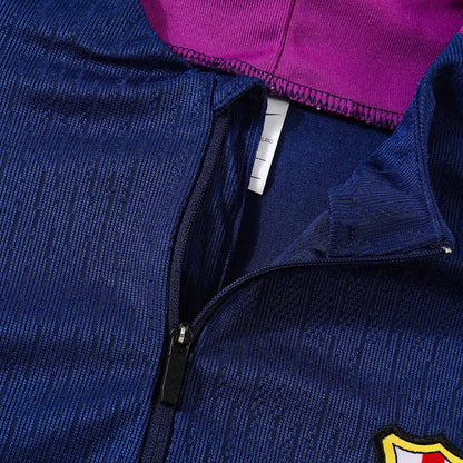 Barcelone Sweatshirt Kit 2025/26 Enfant Bleu marine
