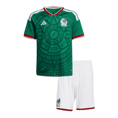 Mexico Thuisshirt Tenue 2025/26 Kinderen Groen