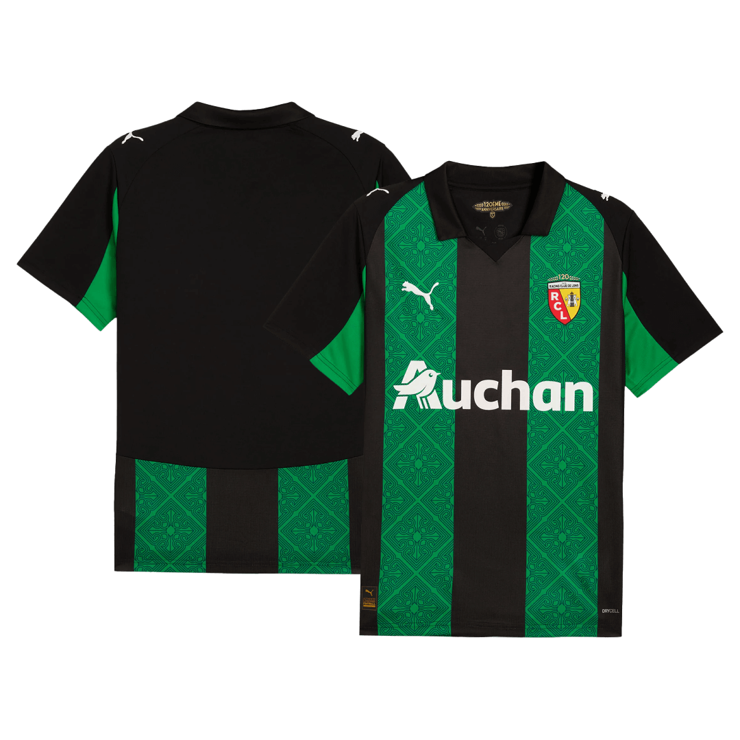 RC Lens Uitshirt 2025/26 Groen&Zwart