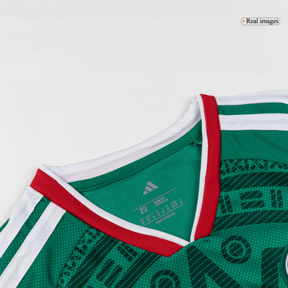 Mexico Thuis tenue 2025/26 Kinderen Groen