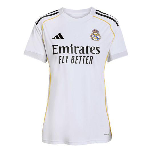 Dames Real Madrid Thuisshirt 2025/26 Wit
