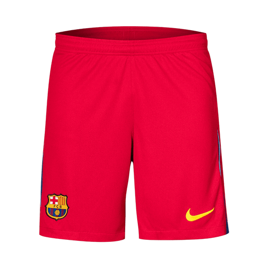 Barcelona Vierde Uittenue Korte Broek 2025/26 Rood