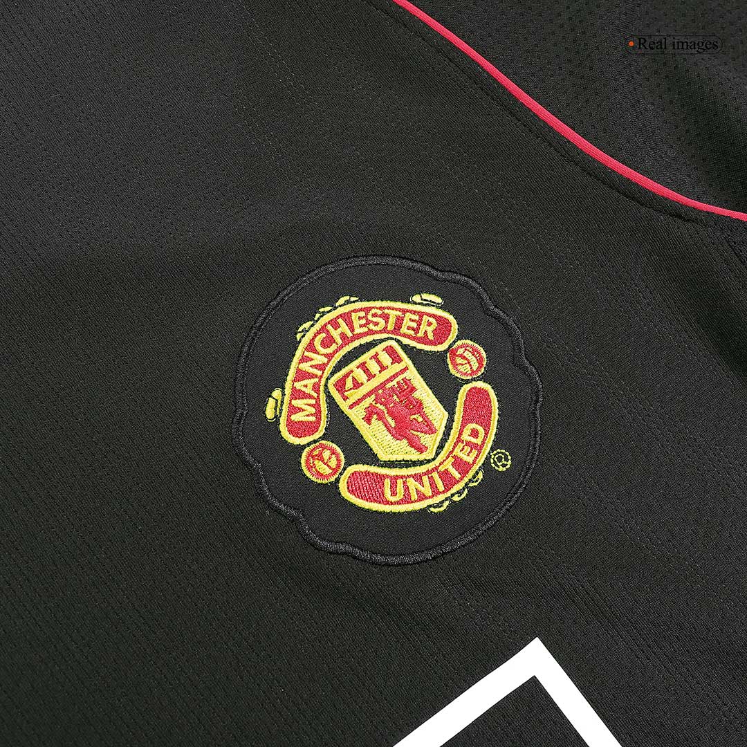 Retro Manchester United Uitshirt Lange Mouwen 2007/08