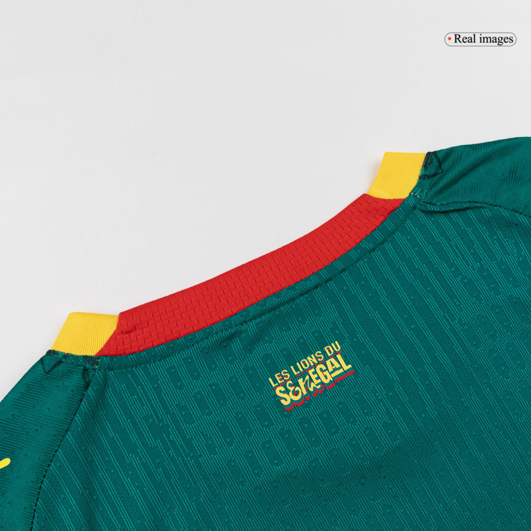 Senegal Uit Thuisshirt Wereldbeker 2026 Groen Speler