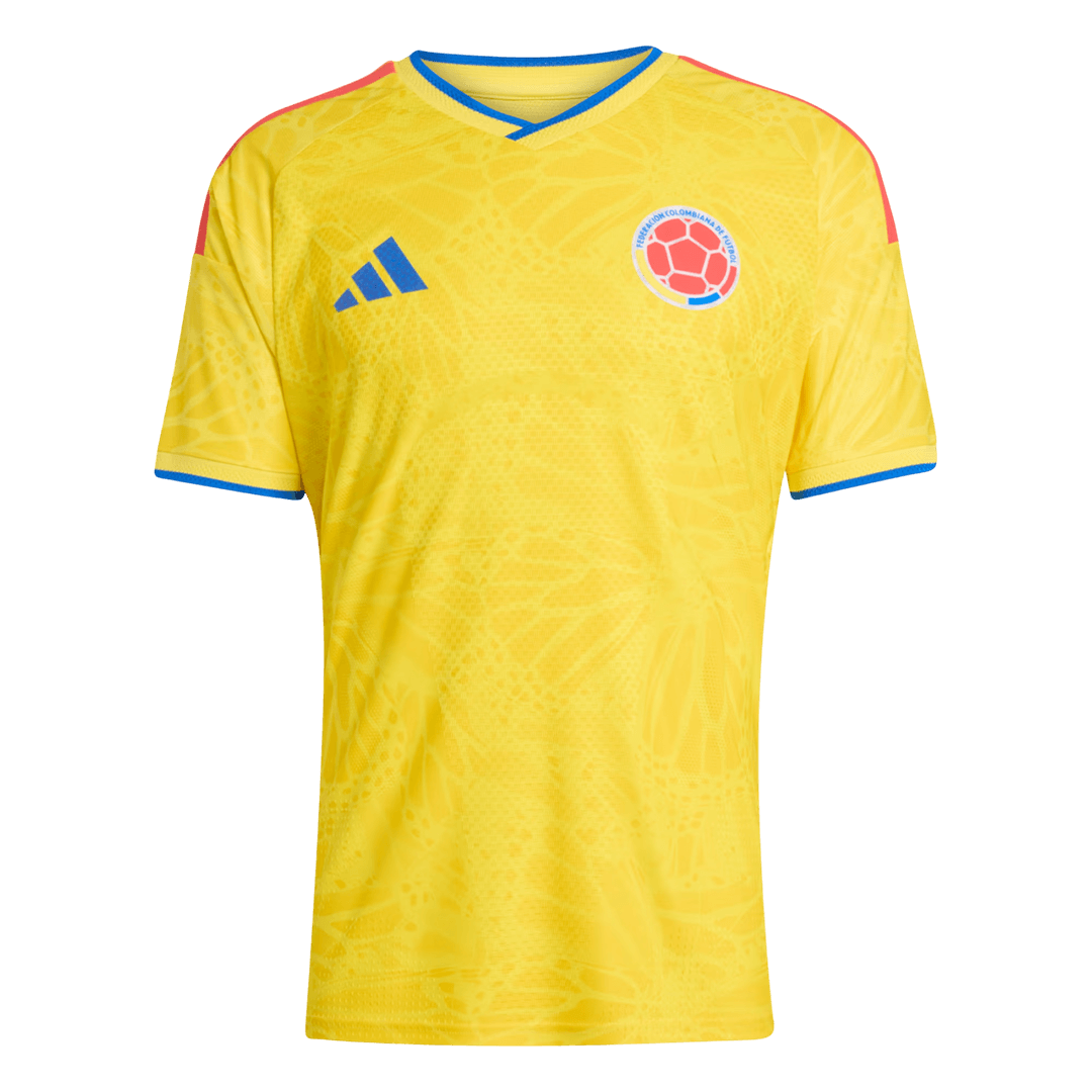 Colombia Thuisshirt Wereldkampioenschap 2026 Geel Speler