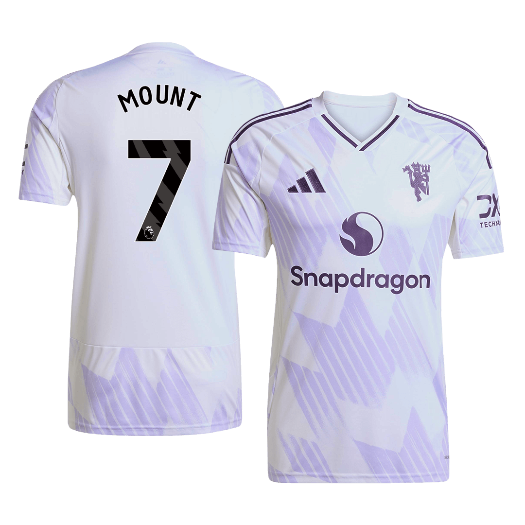 BERG #7 Manchester United Uitshirt 2025/26 Wit
