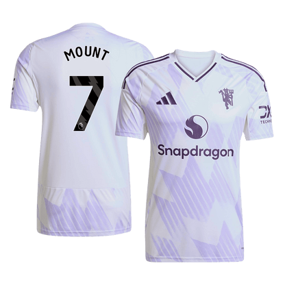 BERG #7 Manchester United Uitshirt 2025/26 Wit