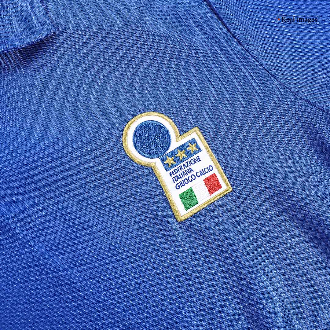 Retro BAGGIO R. #18 Italië Thuisshirt 1998