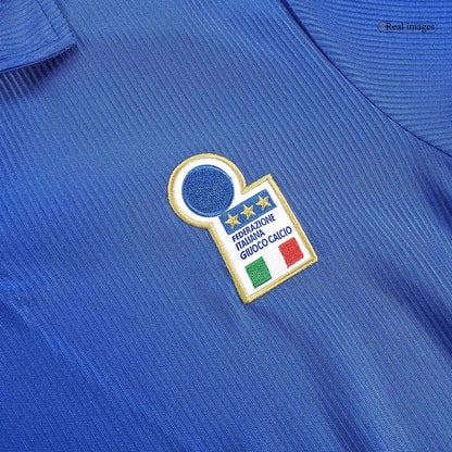 Retro BAGGIO R. #18 Italië Thuisshirt 1998