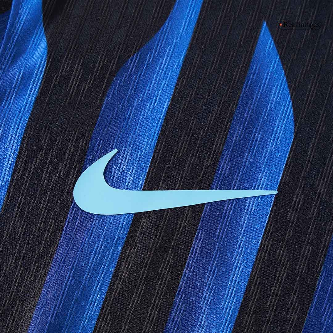 PAVARD #28 Inter Milan Thuisshirt 2025/26 Blauw&Zwart Authentiek