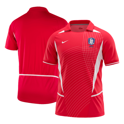 Retro Zuid-Korea Thuis Shirt 2002 Rood