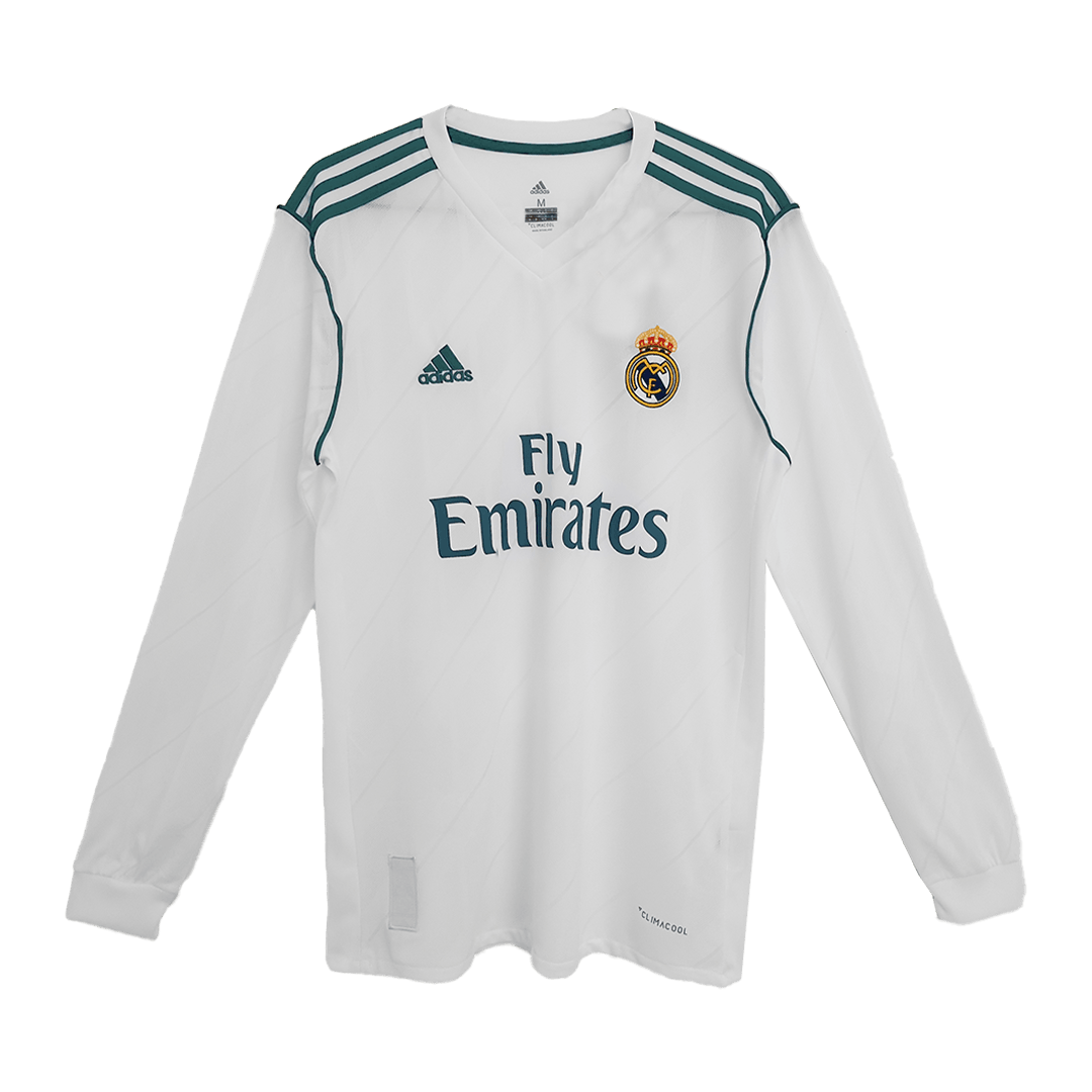 Retro Real Madrid Thuisshirt Lange Mouwen 2017/18