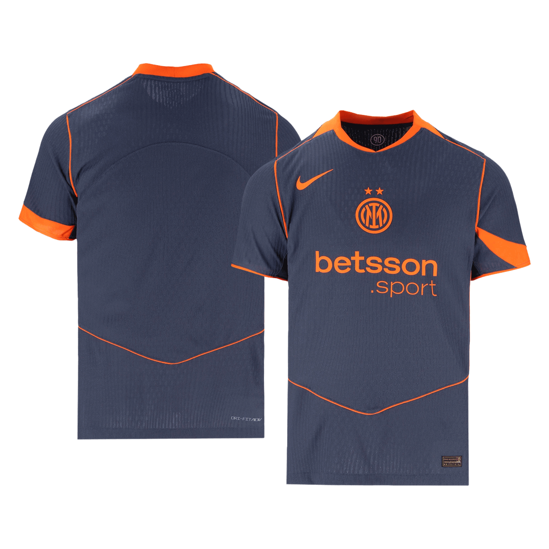 Inter Milan Derde Thuisshirt 2025/26 Marineblauw Authentiek