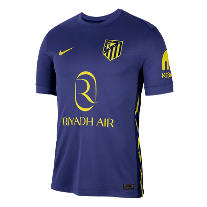 GRIEZMANN #7 Atlético Uitshirt 2025/26 Marineblauw