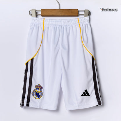 Real Madrid Thuisshirt Kit 2025/26 Junior Wit