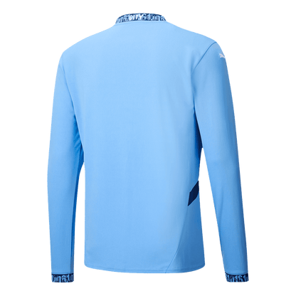 Manchester City Thuisshirt Lange Mouwen 2024/25 Grote Maten