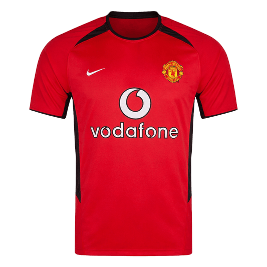 Retro Manchester United Thuis Shirt 2002/04 Rood