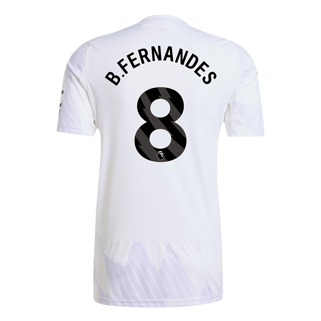 B.FERNANDES #8 Manchester United Uit Thuisshirt 2025/26