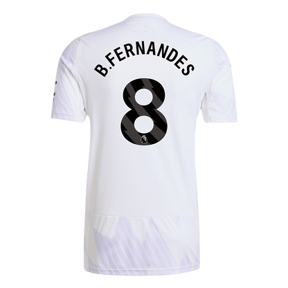 B.FERNANDES #8 Manchester United Uit Thuisshirt 2025/26 Grote Maten