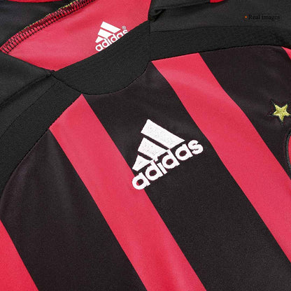 Retro AC Milan Thuisshirt Lange Mouwen 2006/07