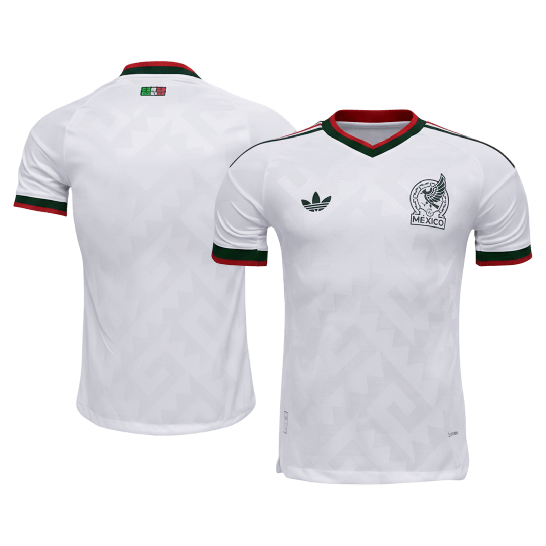 Mexico Uit Thuisshirt WK 2026 Wit Speler