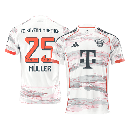 MÜLLER #25 München Uitshirt 2025/26 Wit