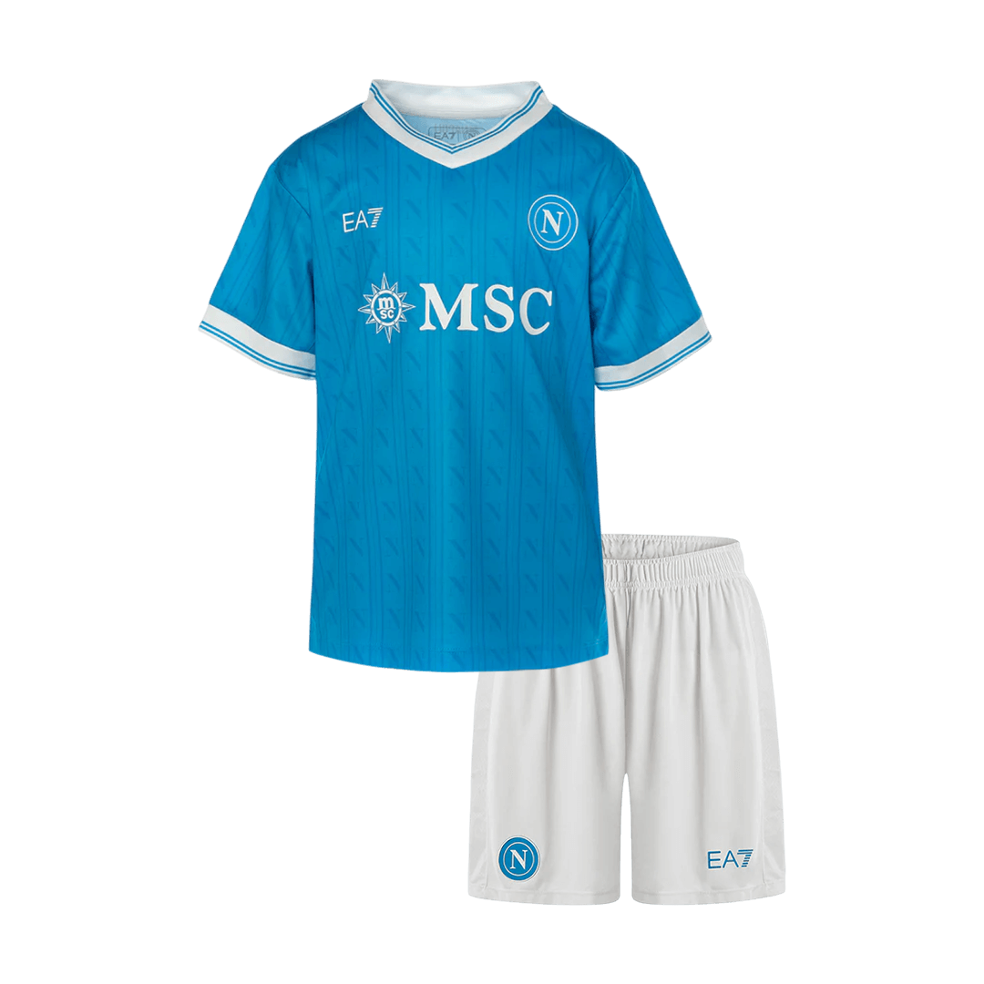 Napels Thuistenue 2025/26 Junior Blauw