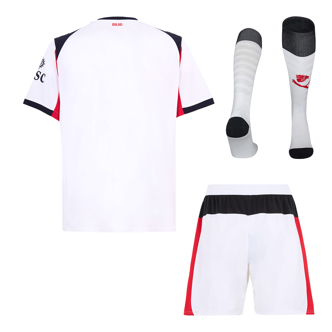 AC Milan Uit Thuisshirt Kit 2025/26 Wit