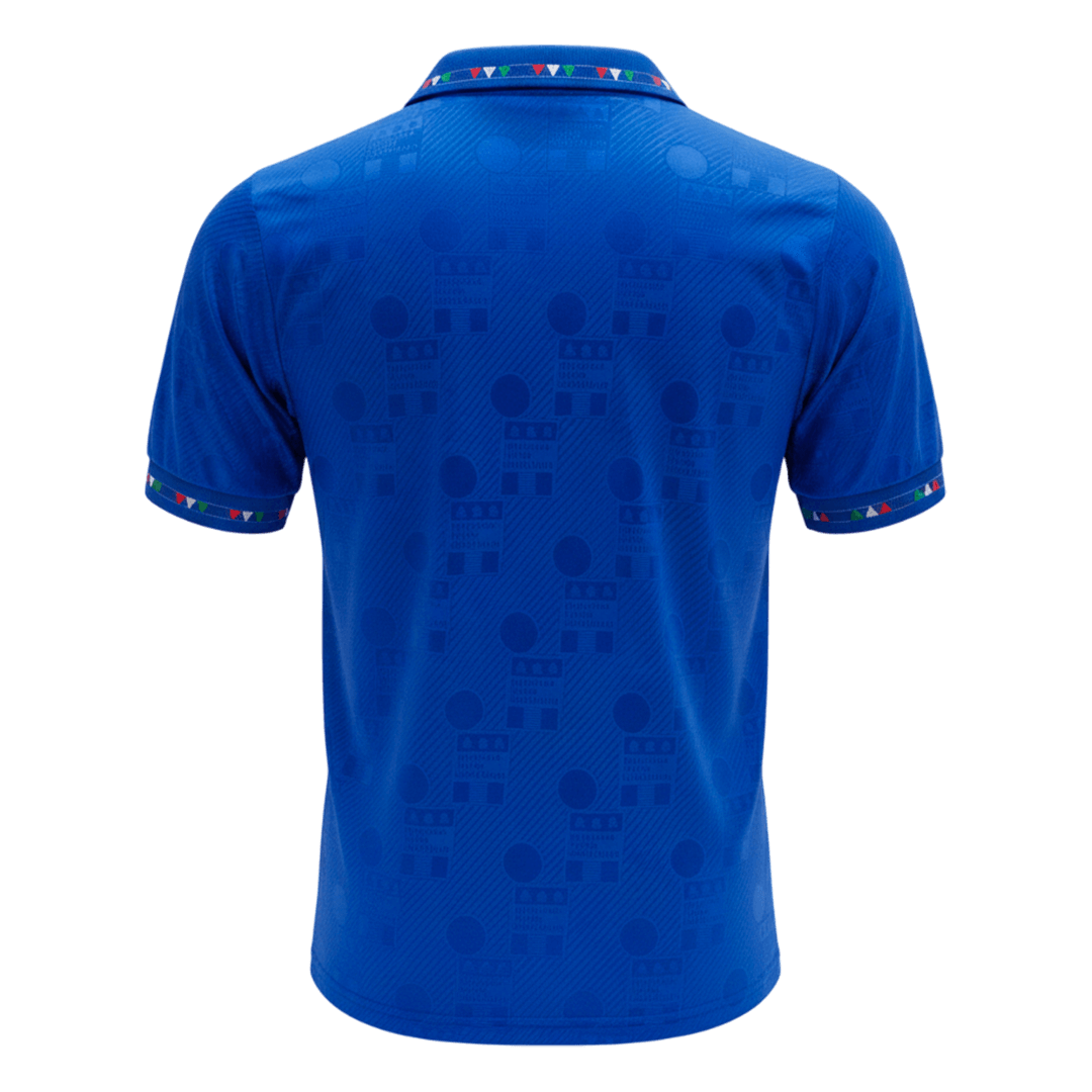Retro Italië Thuis Shirt 1994 Blauw