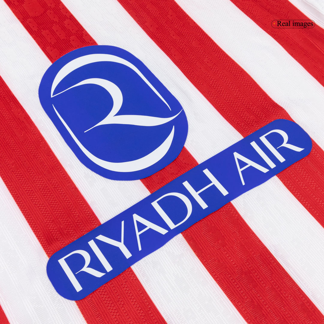 Atlético Thuisshirt 2025/26 Rood&Wit Authentiek