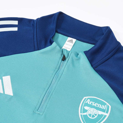 Arsenal Sweatshirt tenue 2025/26 Kinder Groen