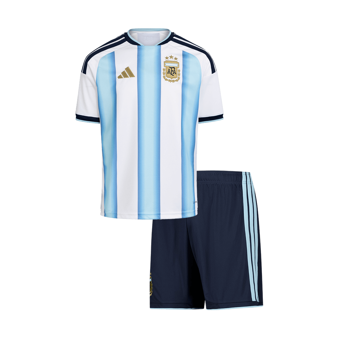 Argentinië Thuistenue Kit 2025/26 Kinderen Blauw & Wit