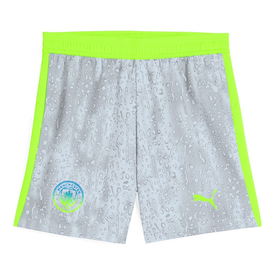 Manchester City Derde Thuisshirt 2025/26 Grijs