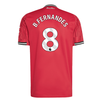 B.FERNANDES #8 Manchester United Thuisshirt 2025/26