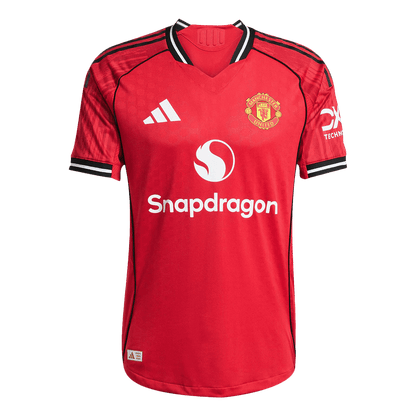 B.FERNANDES #8 Manchester United Thuisshirt 2025/26 Authentiek