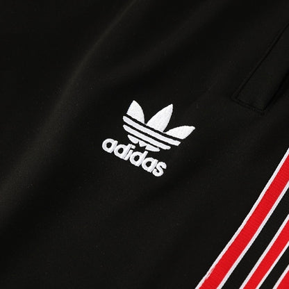 Manchester United voetbaljack tenue 2025/26 rood en zwart