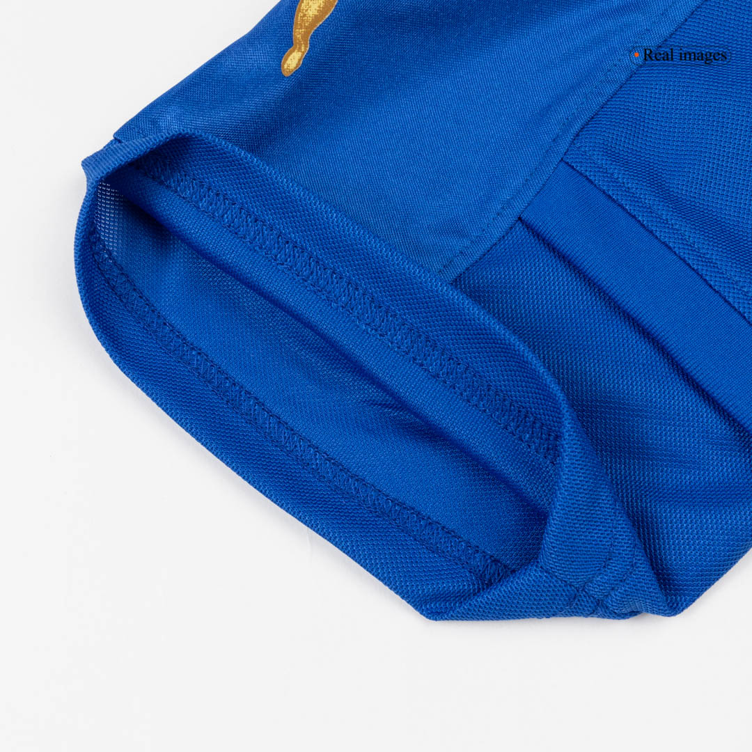 Retro Italië Thuisshirt 2004 Blauw