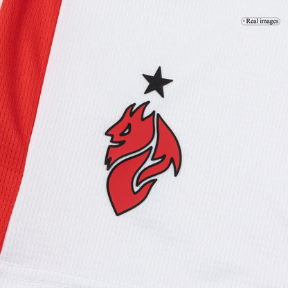 AC Milan Uit Thuisshirt Kit 2025/26 Kinderen Wit
