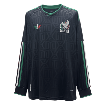 Mexico Shirt Lange Mouwen - Wereldbeker 2026 Zwart
