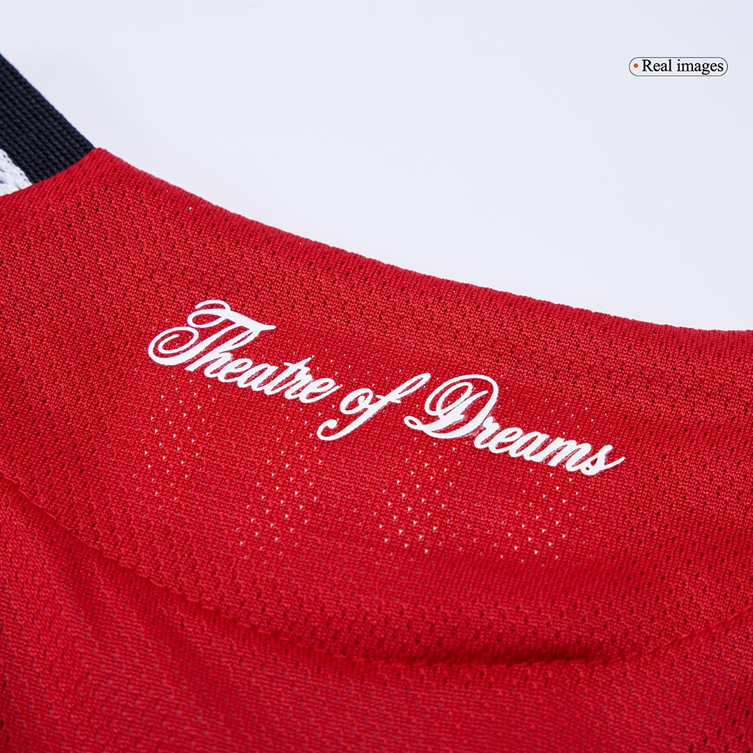 B.FERNANDES #8 Manchester United Thuisshirt 2025/26 Authentiek