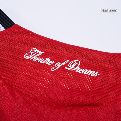 B.FERNANDES #8 Manchester United Thuisshirt 2025/26 Authentiek