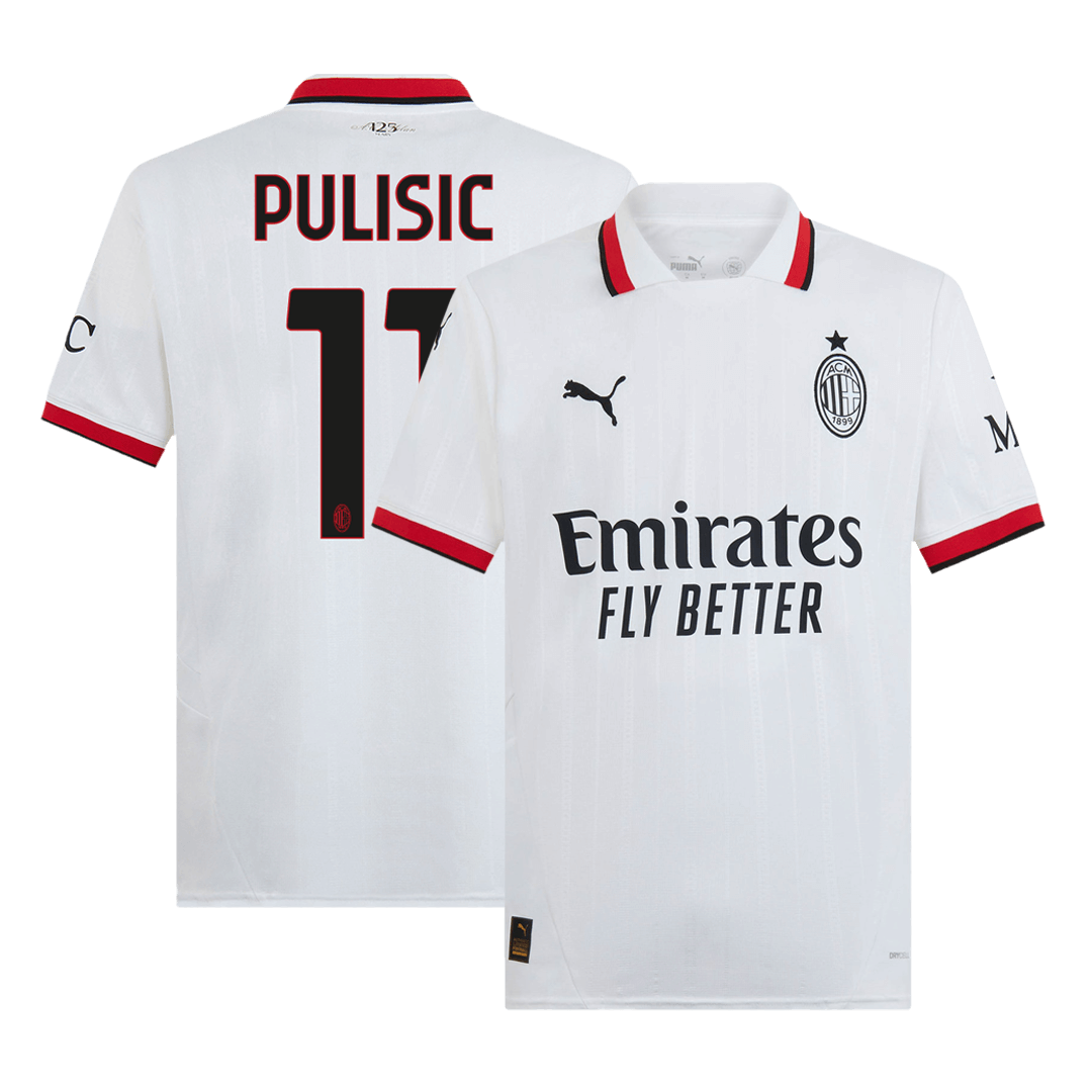 PULISIC #11 Milan AC Extérieur Maillot 2024/25 - Super - Mon Maillot Foot Store