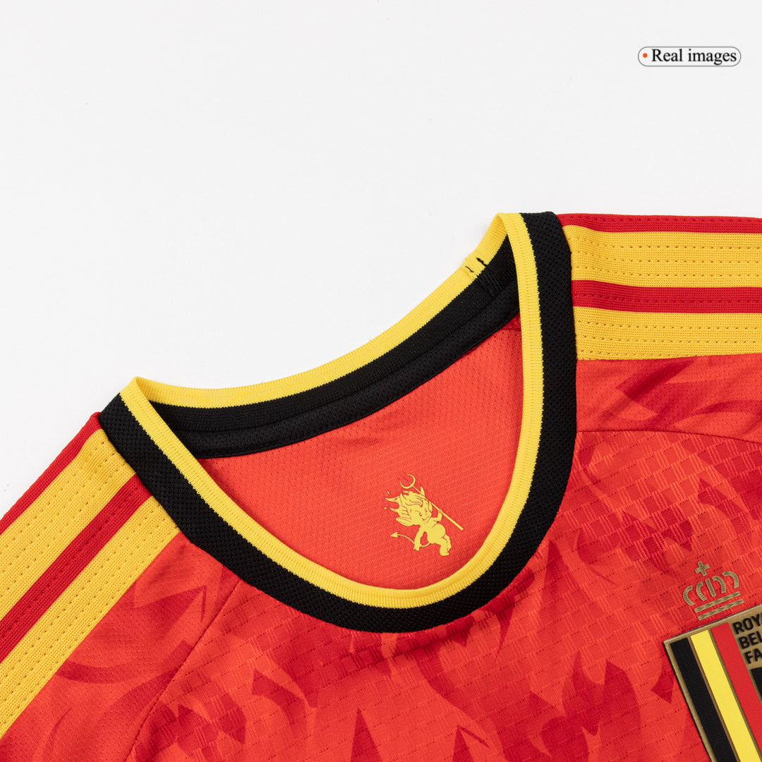 DE BRUYNE #7 België Thuisshirt - WK 2026 Rood Speler