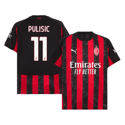 PULISIC #11 AC Milan Thuisshirt 2025/26 Grote Maten