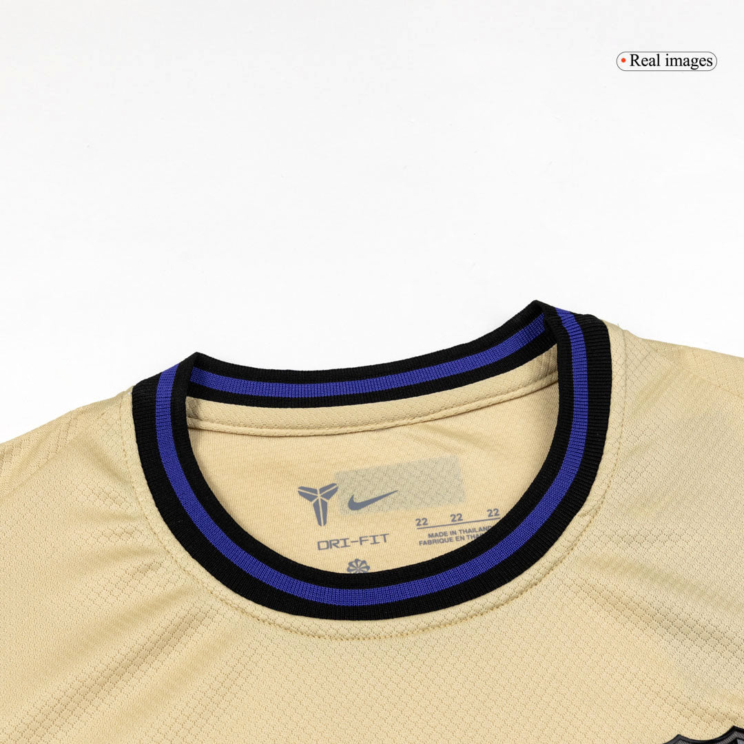 FC Barcelona Uit Thuisshirt Kit 2025/26 Jeugd Geel&Zwart