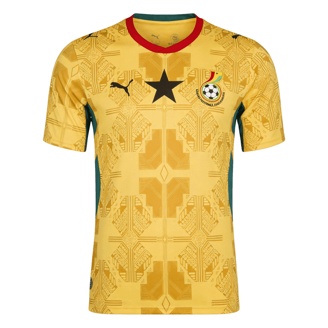 Ghana Uitshirt - Wereldkampioenschap 2026 Geel