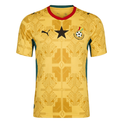 Ghana Uitshirt - Wereldkampioenschap 2026 Geel