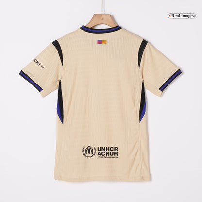 ROONY #28 Barcelona Uit Thuisshirt 2025/26 Geel Speler - UCL